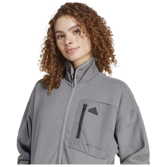 Adidas Γυναικεία ζακέτα City Escape Polar Fleece Track Top